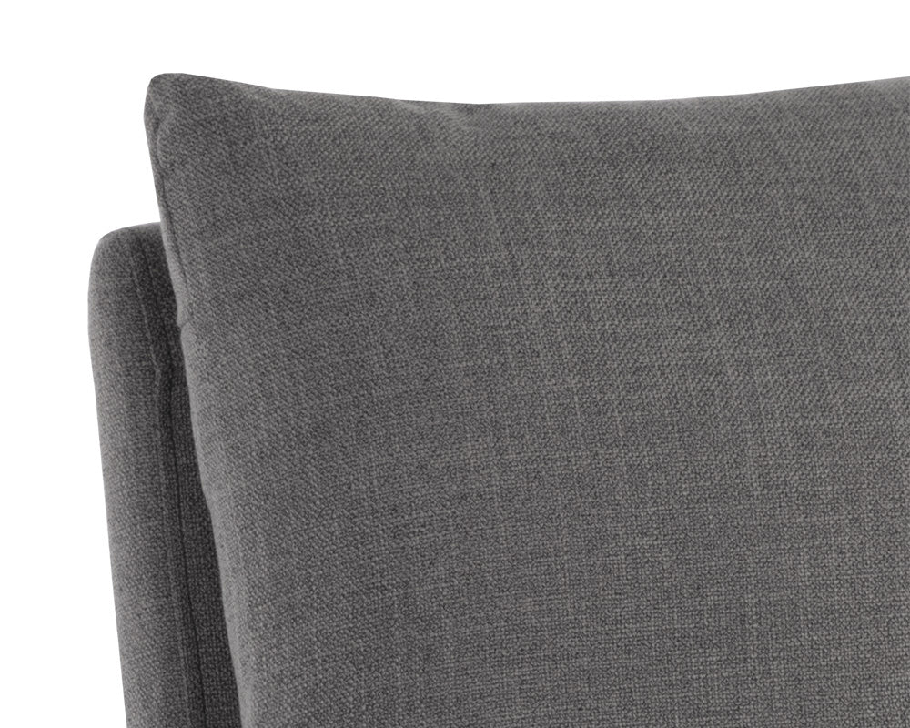 Sunpan Glenrose Wheeled Dining Chair - 107449 - Sunpan - $678.00