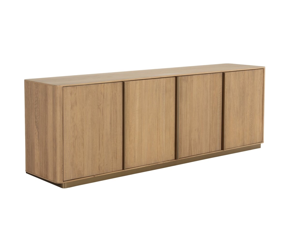 Sunpan Kalla Sideboard - Rustic Oak - 110771 - Sunpan - $2998.00