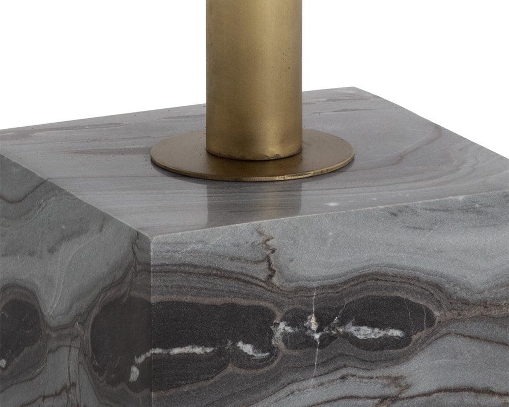 Sunpan Kata Bistro Table - Grey Marble - 32" - 109640 - Sunpan - $1438.00
