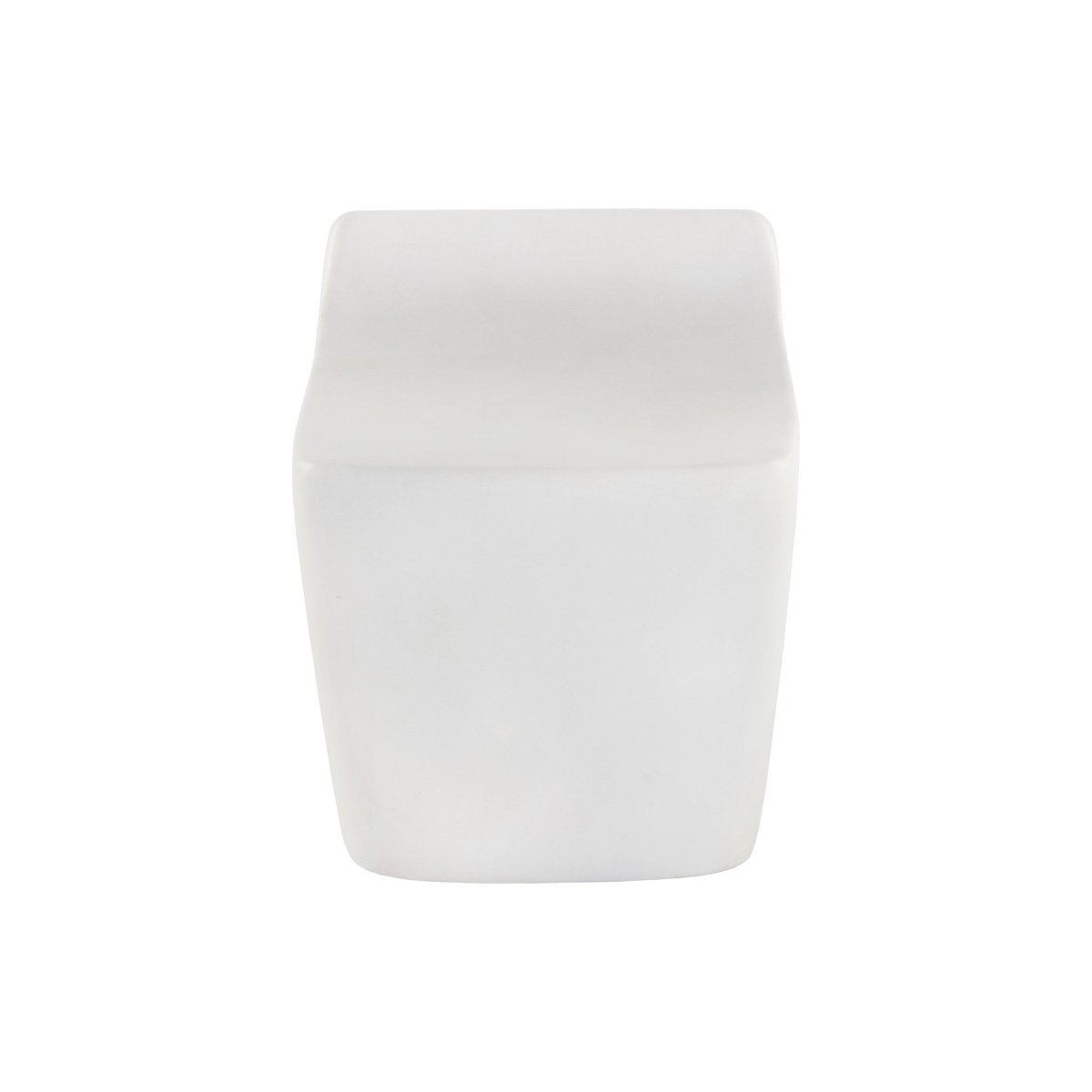 Sunpan Ledger Stool - White - 109275 - Sunpan - $598.00