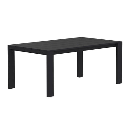 Sunpan Lucerne Dining Table - Sterling Black - 70" - 109502 - Sunpan - $1998.00