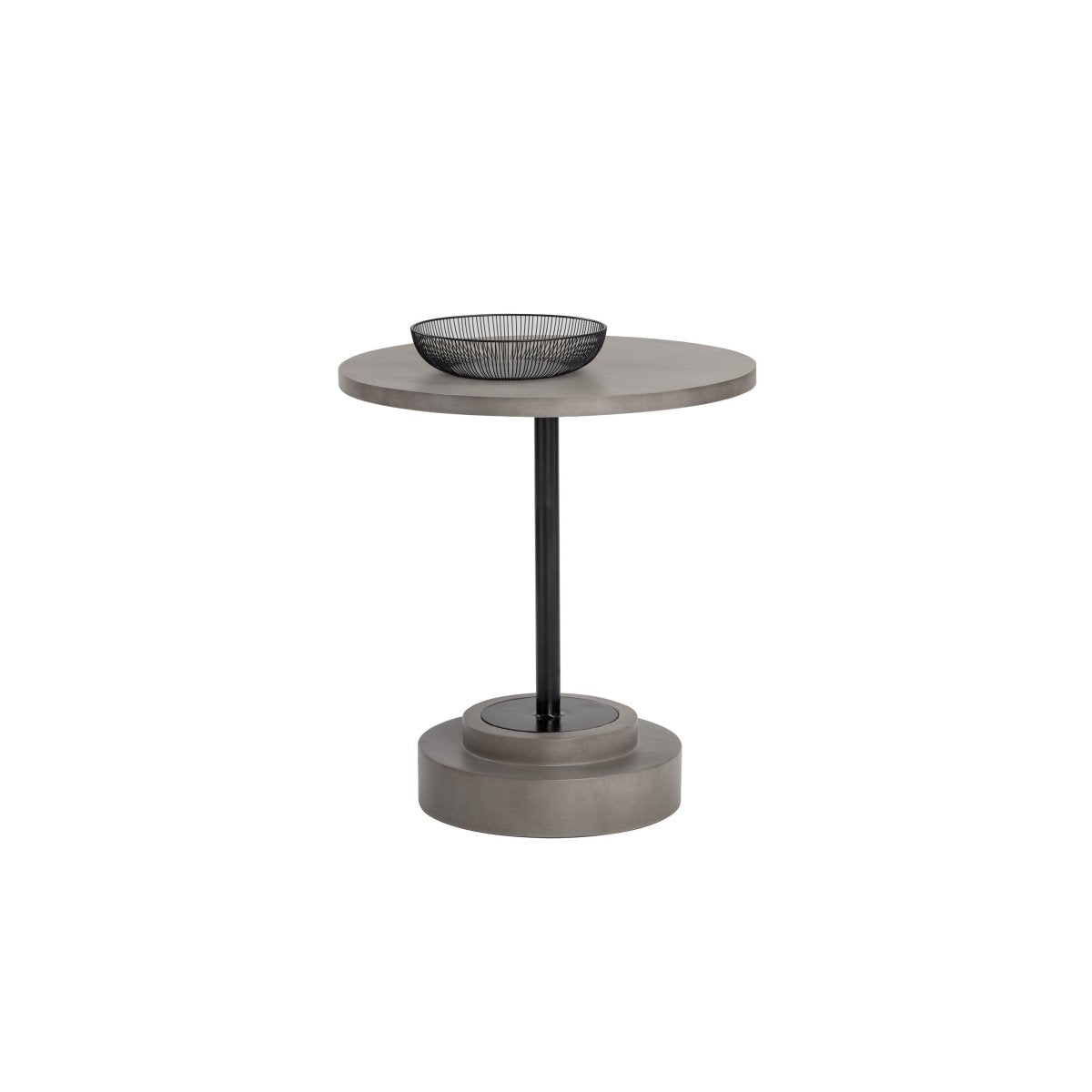 Sunpan Marlowe Bistro Table - Black - Grey - 27.5" - 105333 - Sunpan - $1118.00