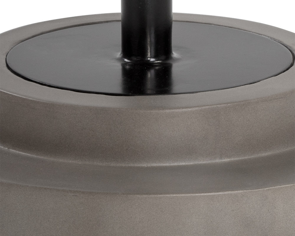 Sunpan Marlowe Bistro Table - Black - Grey - 27.5" - 105333 - Sunpan - $1118.00