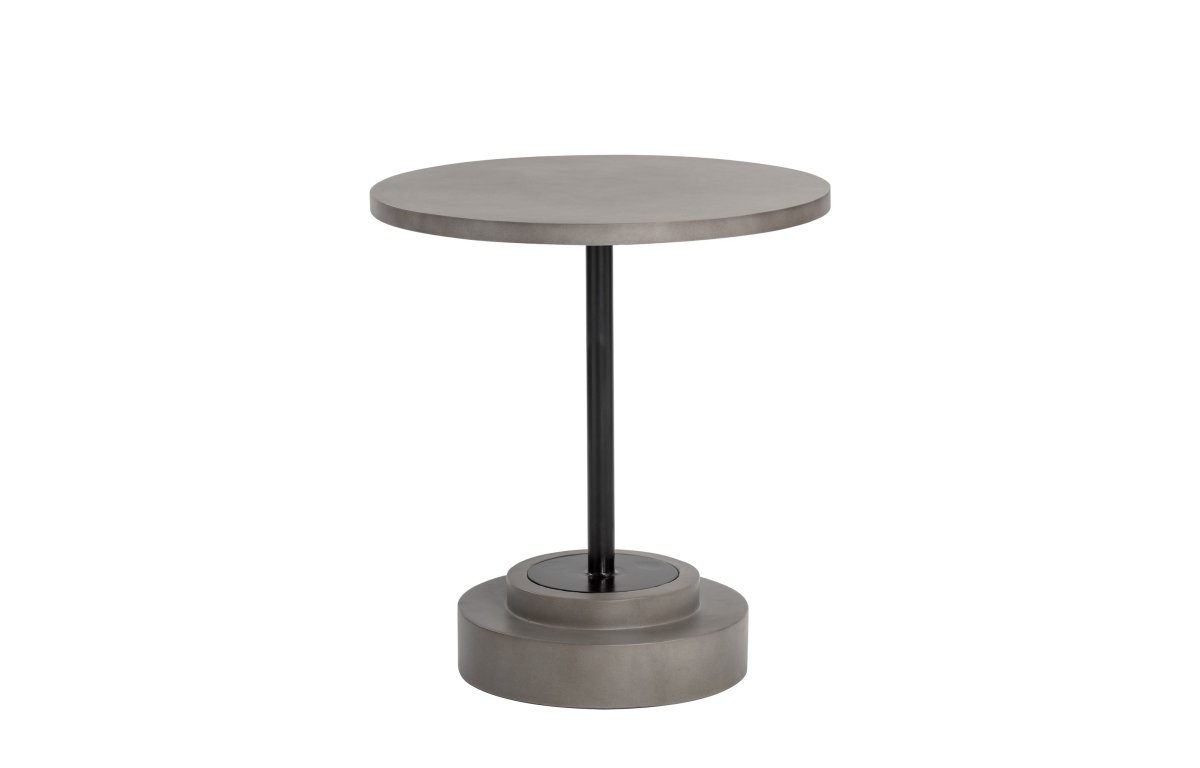 Sunpan Marlowe Bistro Table - Black - Grey - 27.5" - 105333 - Sunpan - $1118.00