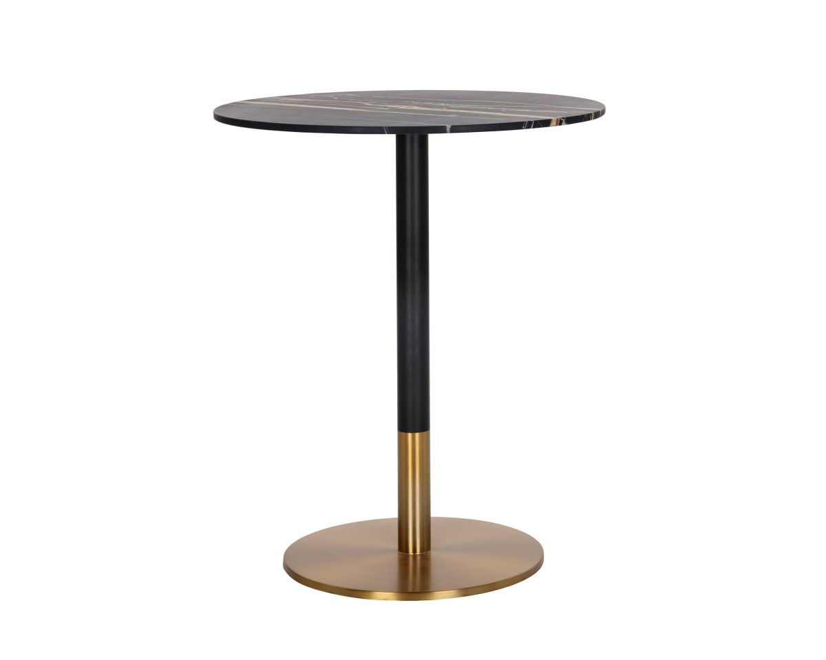 Sunpan Massie Bar Table - Black Marble - 105681 - Sunpan - $3498.00