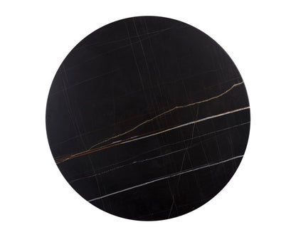 Sunpan Massie Bistro Table - Black Marble - 35.5" - 105315 - Sunpan - $3798.00
