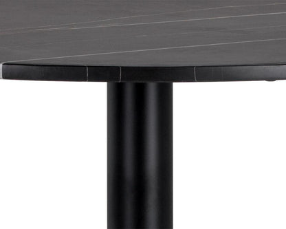 Sunpan Massie Bistro Table - Black Marble - 35.5" - 105315 - Sunpan - $3798.00
