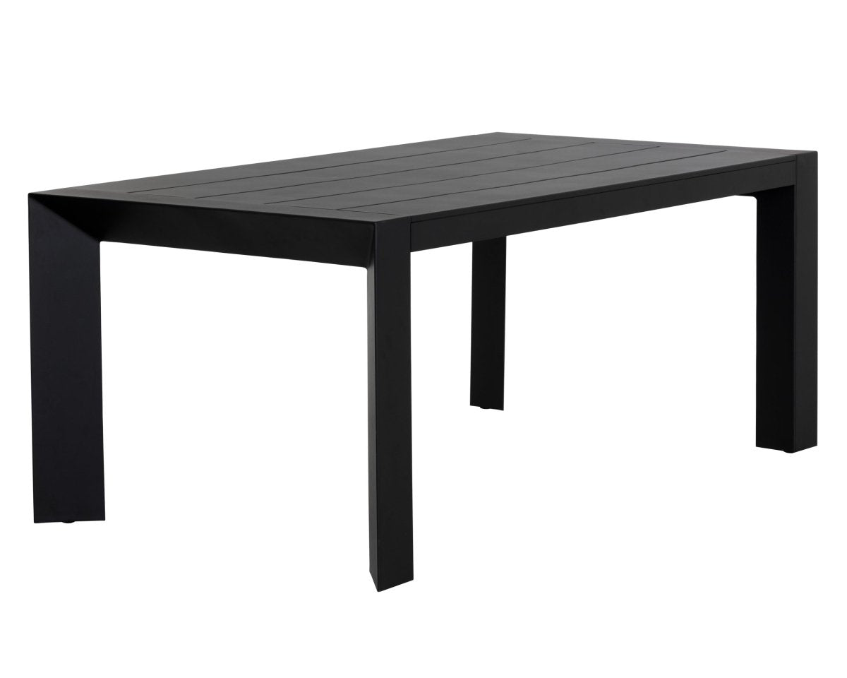 Sunpan Merano Dining Table - Black - 70" - 111151 - Sunpan - $1998.00