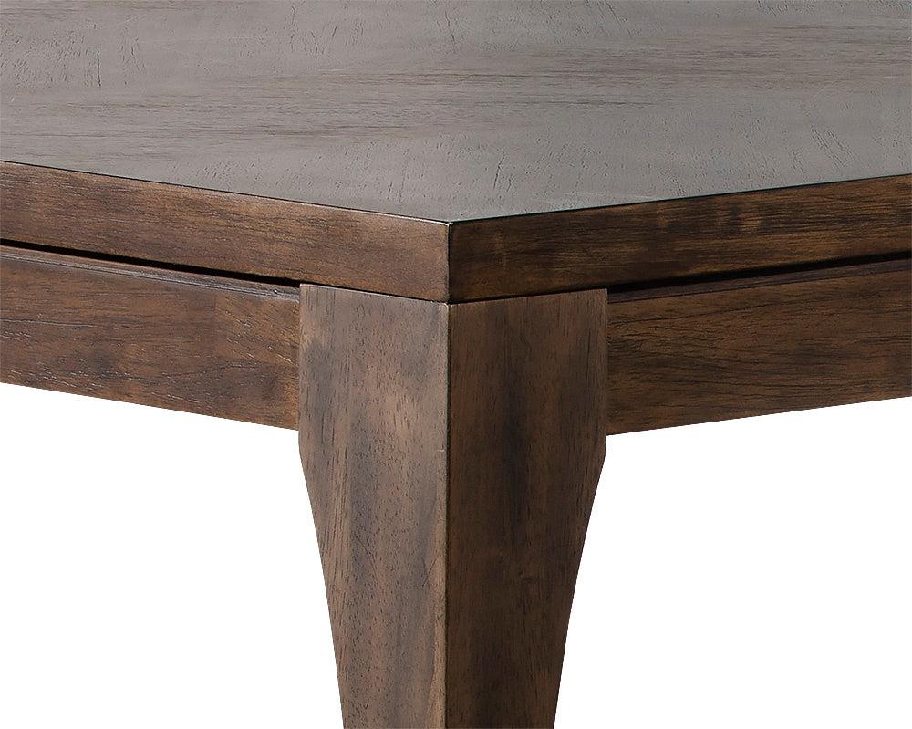 Sunpan Mid-Century Modern Greyson Rectagnle Dining Table - Smoke Acacia - 86.5" - Seats 8 - 102397 - Sunpan - $1798.00