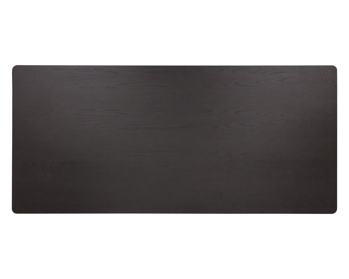 Sunpan Modern Kalla Dining Table - Rectangular - Charcoal - 96" - Wood - Seats 8 - 110990 - Sunpan - $1798.00