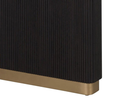 Sunpan Modern Kalla Dining Table - Rectangular - Charcoal - 96" - Wood - Seats 8 - 110990 - Sunpan - $1798.00