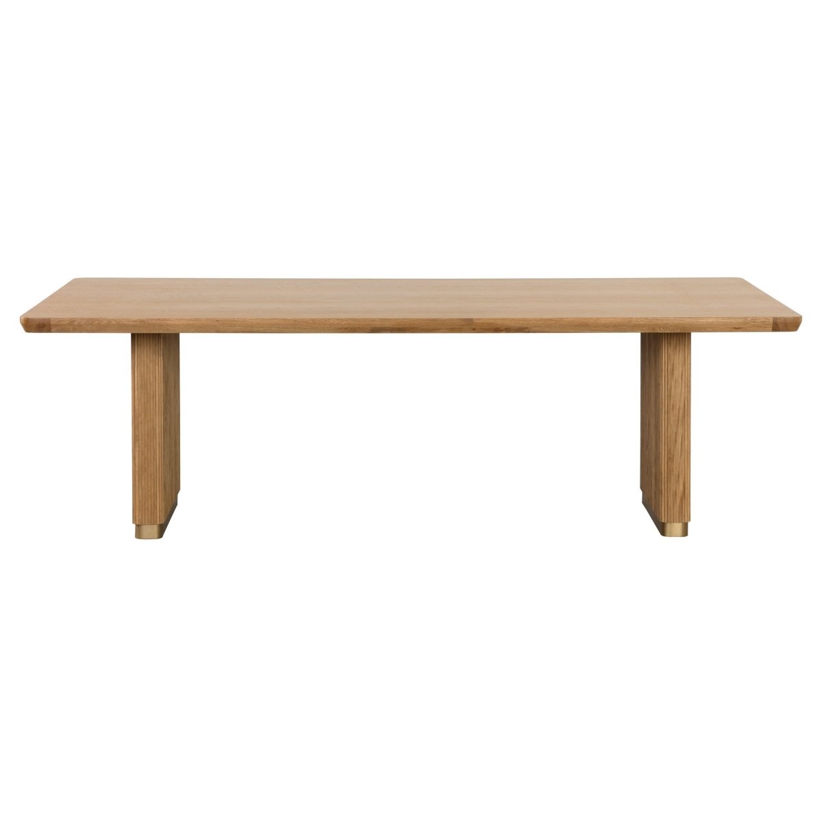 Sunpan Modern Kalla Dining Table - Rectangular - Rustic Oak - 96" - Wood - Seats 8 - 110992 - Sunpan - $1798.00