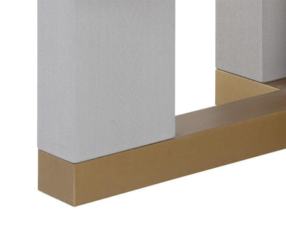 Sunpan Modern Rectangle Greco Dining Table - Gauntlet Grey - 94.5" - Seats 8 - 109756 - Sunpan - $3198.00