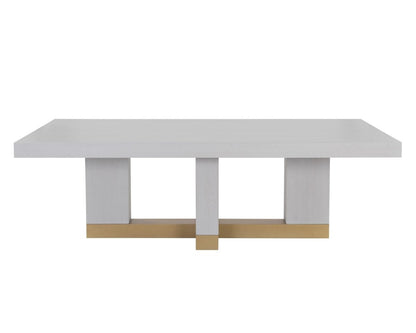 Sunpan Modern Rectangle Greco Dining Table - Gauntlet Grey - 94.5" - Seats 8 - 109756 - Sunpan - $3198.00