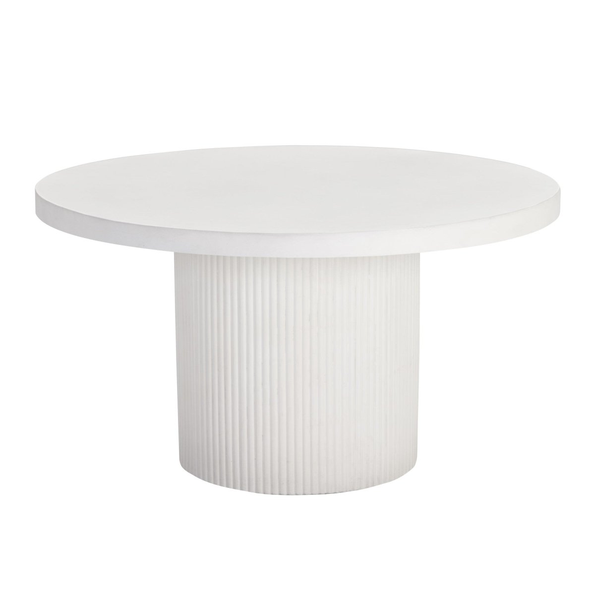 Sunpan Nicolette Dining Table - White - 55" - 109643 - Sunpan - $2398.00