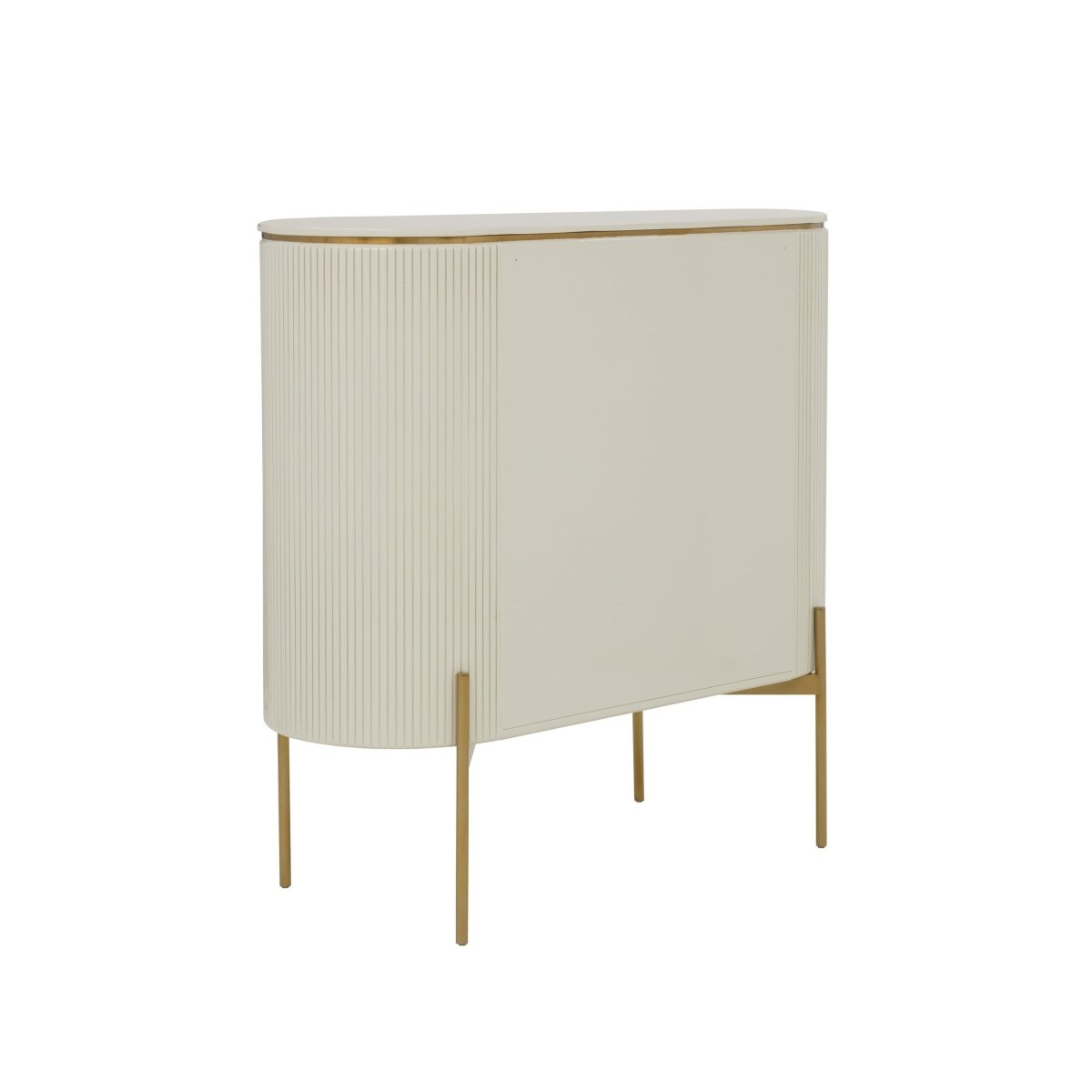 Sunpan Paloma Bar Cabinet - High Gloss Cream - 111219 - Sunpan - $2998.00