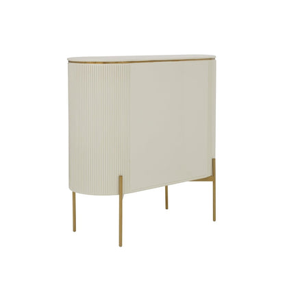 Sunpan Paloma Bar Cabinet - High Gloss Cream - 111219 - Sunpan - $2998.00