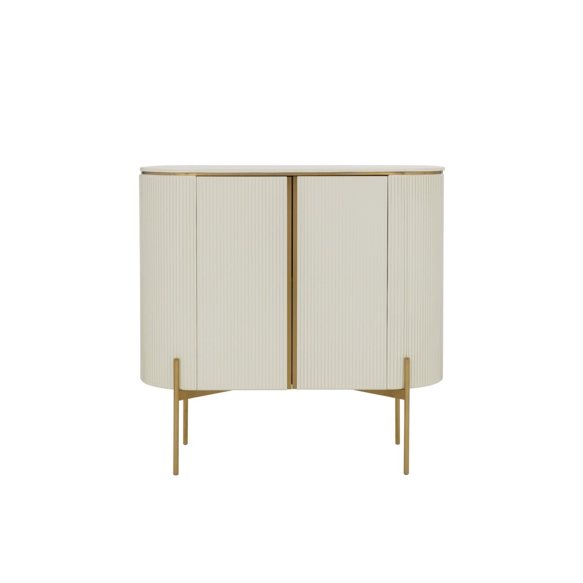 Sunpan Paloma Bar Cabinet - High Gloss Cream - 111219 - Sunpan - $2998.00