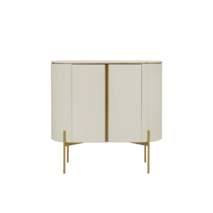Sunpan Paloma Bar Cabinet - High Gloss Cream - 111219 - Sunpan - $2998.00