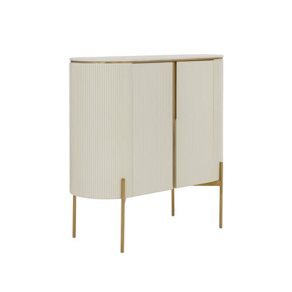 Sunpan Paloma Bar Cabinet - High Gloss Cream - 111219 - Sunpan - $2998.00
