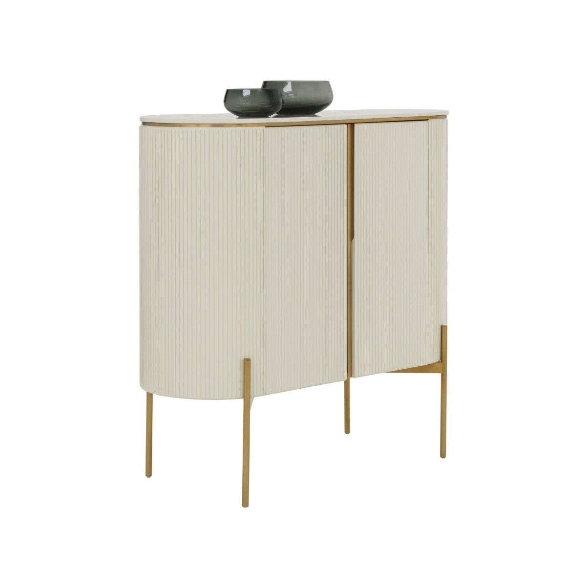 Sunpan Paloma Bar Cabinet - High Gloss Cream - 111219 - Sunpan - $2998.00