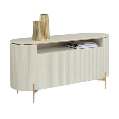 Sunpan Paloma Sideboard - High Gloss Cream - 108337 - Sunpan - $2798.00