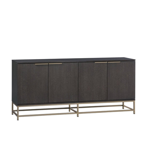 Sunpan Rebel Sideboard - Large - Gold - Charcoal Grey - 106831 - Sunpan - $2998.00
