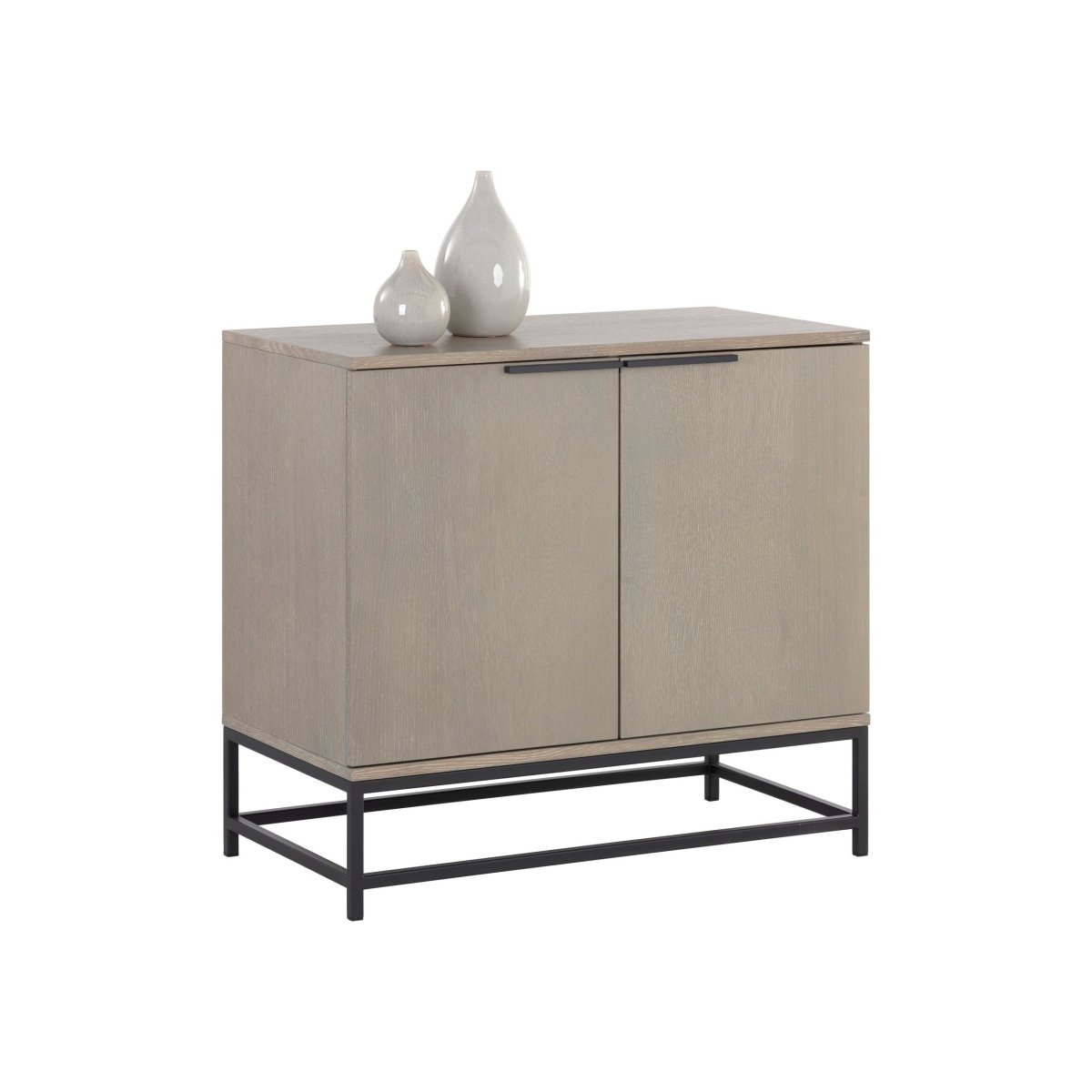 Sunpan Rebel Sideboard - Small - Black - Taupe - 106614 - Sunpan - $1398.00