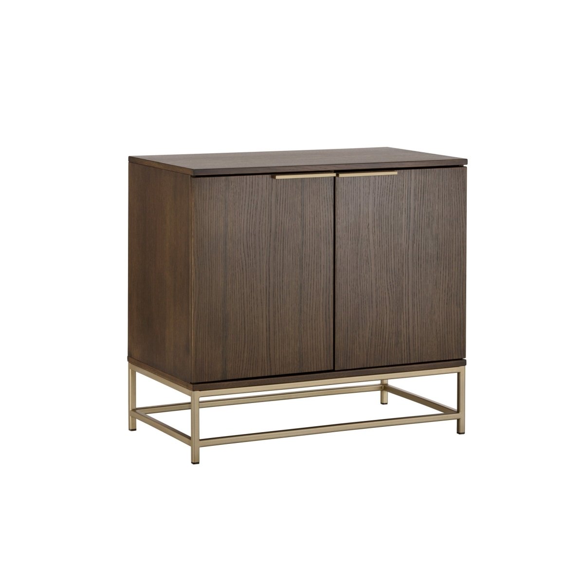 Sunpan Rebel Sideboard - Small - Gold - Raw Umber - 104612 - Sunpan - $1398.00