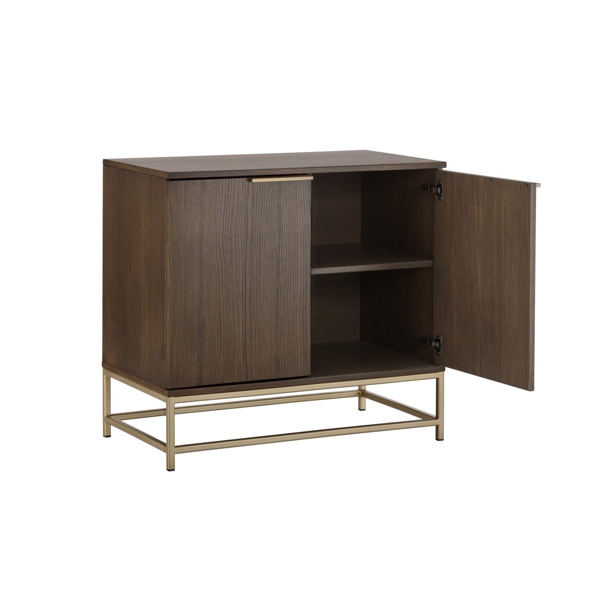 Sunpan Rebel Sideboard - Small - Gold - Raw Umber - 104612 - Sunpan - $1398.00