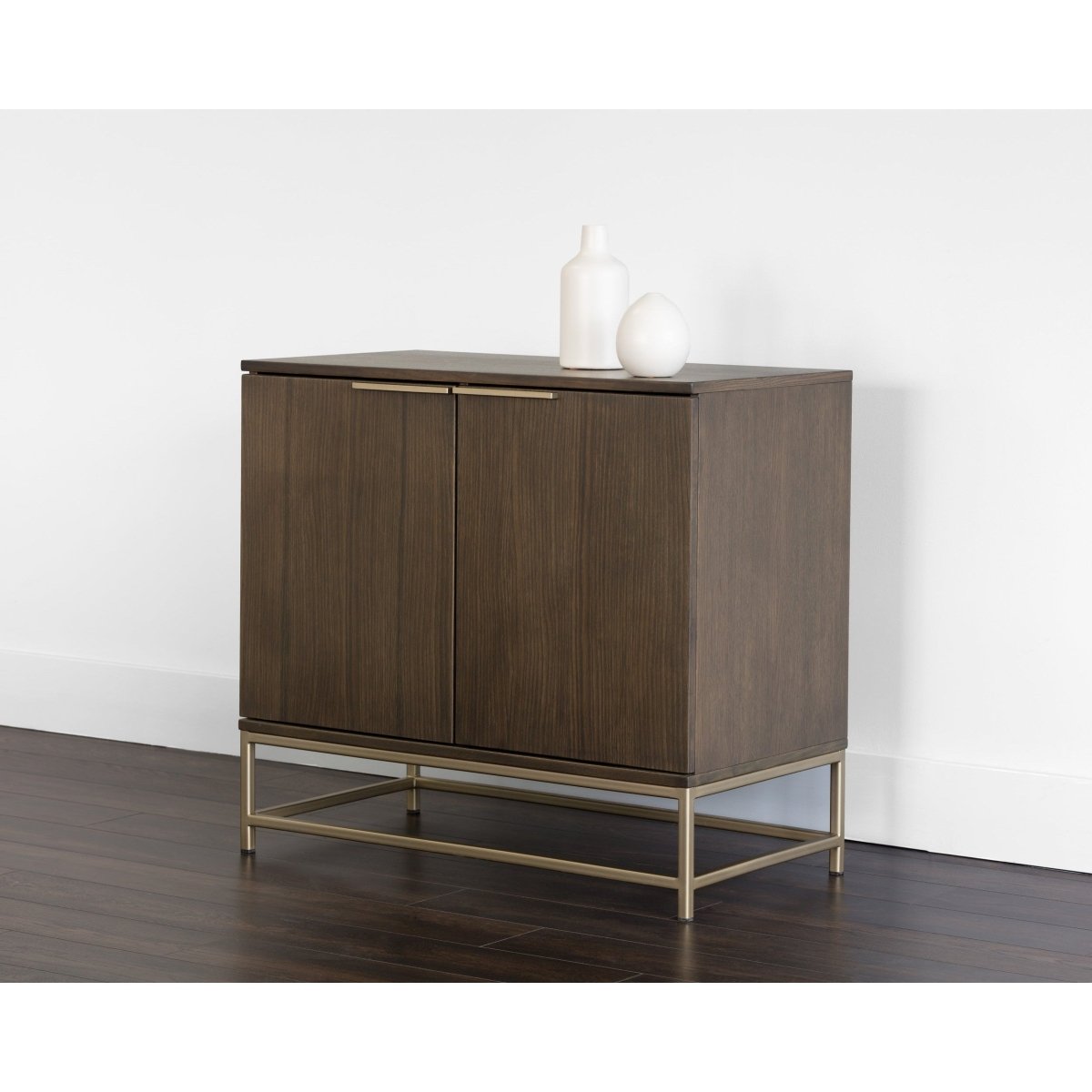 Sunpan Rebel Sideboard - Small - Gold - Raw Umber - 104612 - Sunpan - $1398.00