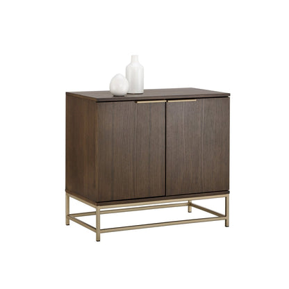 Sunpan Rebel Sideboard - Small - Gold - Raw Umber - 104612 - Sunpan - $1398.00
