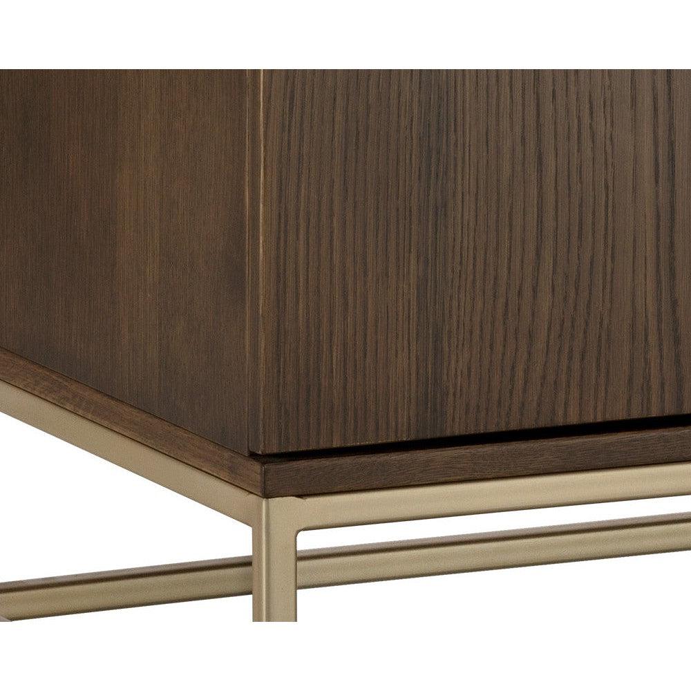 Sunpan Rebel Sideboard - Small - Gold - Raw Umber - 104612 - Sunpan - $1398.00
