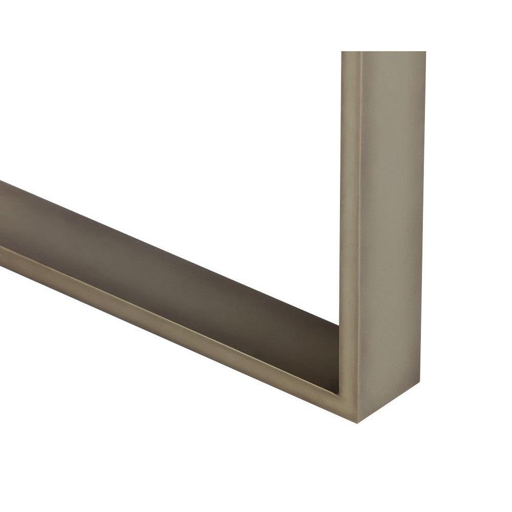 Sunpan Rectangle Contemporary Fuentes Dining Table - 86", Glass, Seats 6 - 106888 - Sunpan - $2998.00