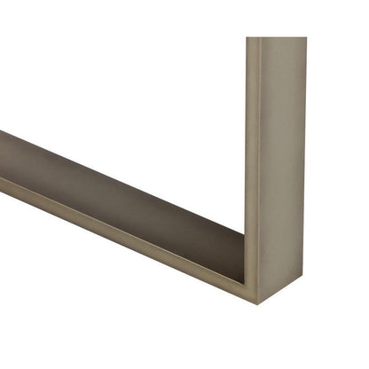 Sunpan Rectangle Contemporary Fuentes Dining Table - 86", Glass, Seats 6 - 106888 - Sunpan - $2998.00