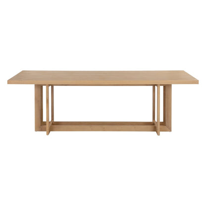 Sunpan Rectangle Modern Disera Dining Table - Natural - 96" - Solid Wood, Seats 8 - 109203 - Sunpan - $2998.00