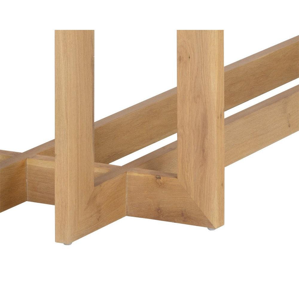 Sunpan Rectangle Modern Disera Dining Table - Natural - 96" - Solid Wood, Seats 8 - 109203 - Sunpan - $2998.00