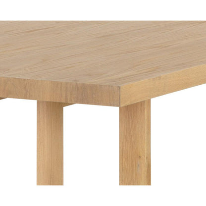 Sunpan Rectangle Modern Disera Dining Table - Natural - 96" - Solid Wood, Seats 8 - 109203 - Sunpan - $2998.00