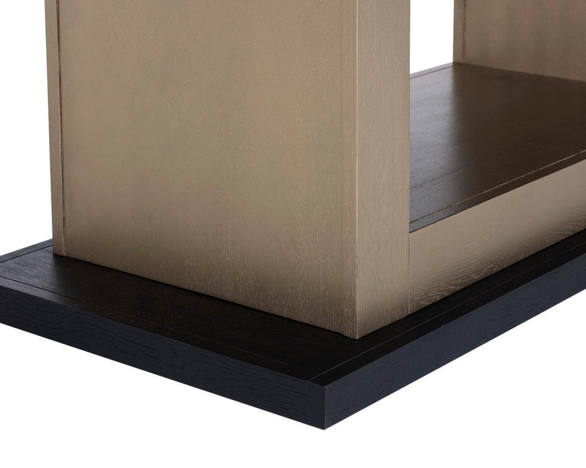 Sunpan Rectangle Modern Judson Dining Table - 100" - Black - Wood - Seats 8 - 111418 - Sunpan - $3198.00