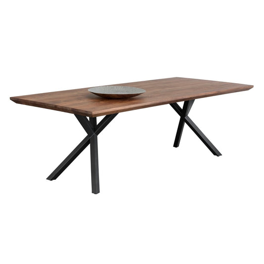 Sunpan Rectangle Modern Lark Dining Table - 94" - Brown - Wood - Seats 8 - 106130 - Sunpan - $2698.00