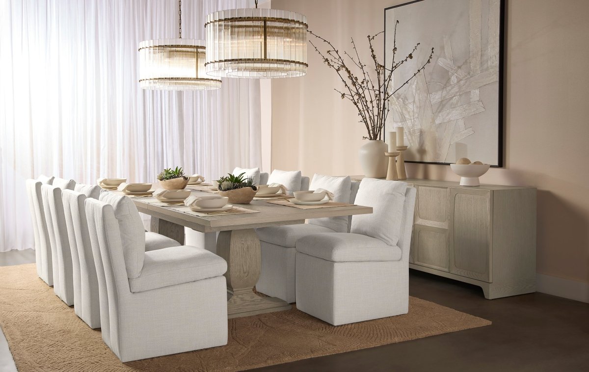 Sunpan Rhaenyra Extension Dining Table - 86" To 120" - 110832 - Sunpan - $5998.00