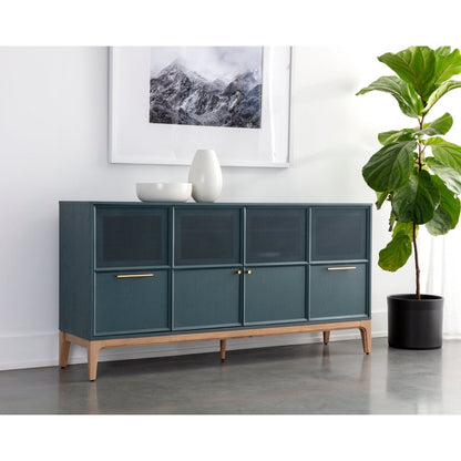 Sunpan Rivero Sideboard - Teal - 110750 - Sunpan - $2998.00