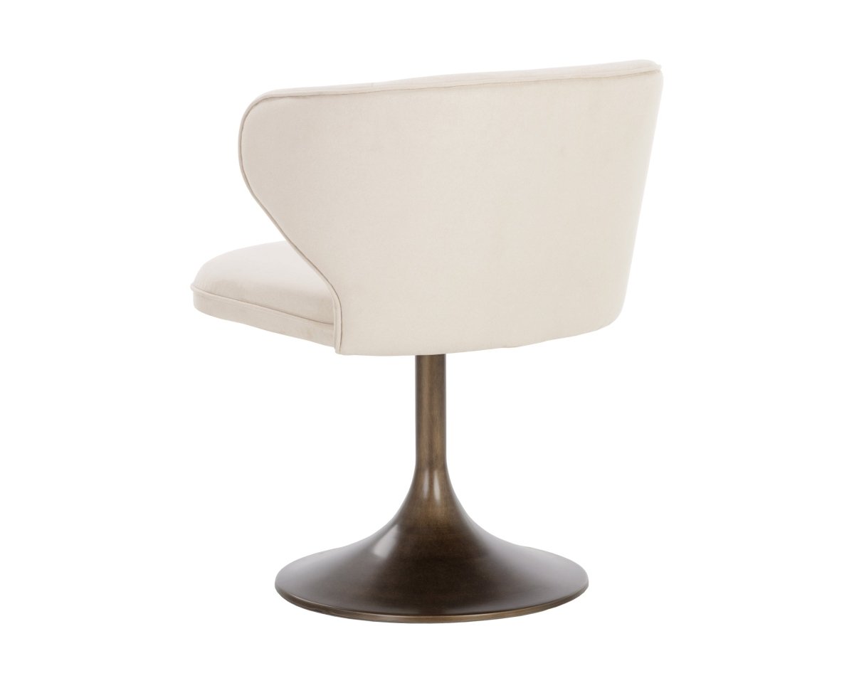 Sunpan Simone Swivel Dining Chair - 108761 - Sunpan - $998.00
