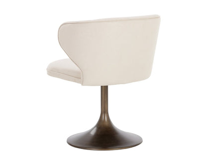 Sunpan Simone Swivel Dining Chair - 108761 - Sunpan - $998.00
