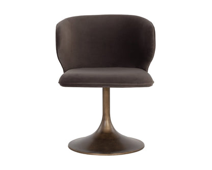 Sunpan Simone Swivel Dining Chair - 108761 - Sunpan - $998.00