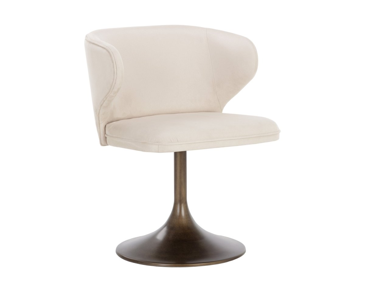 Sunpan Simone Swivel Dining Chair - 108761 - Sunpan - $998.00
