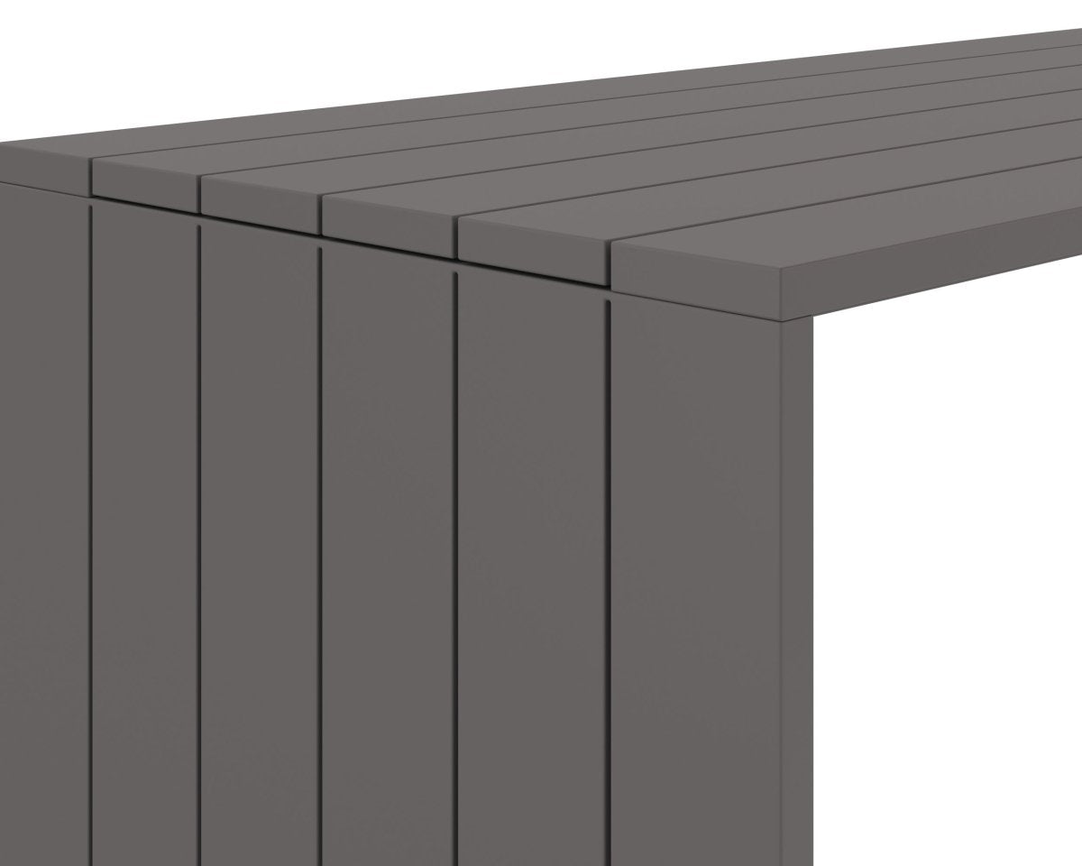 Sunpan Verin Bar Table - Warm Grey - 110975 - Sunpan - $2398.00