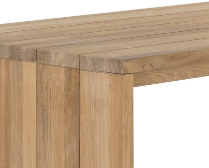 Sunpan Viga Counter Table - Natural - 109531 - Sunpan - $3998.00