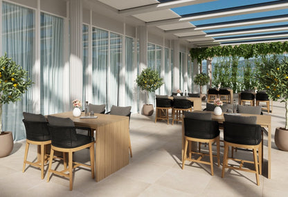 Sunpan Viga Counter Table - Natural - 109531 - Sunpan - $3998.00