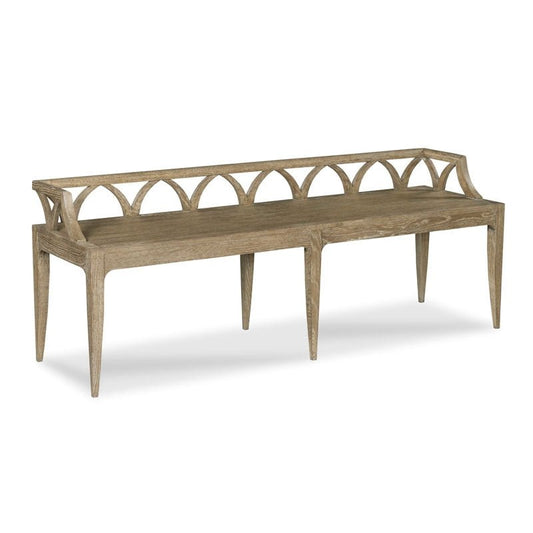 WoodBridge Furniture Cascade Bench - 7319-09 - 7319-09 - WoodBridge Furniture - $1879.50